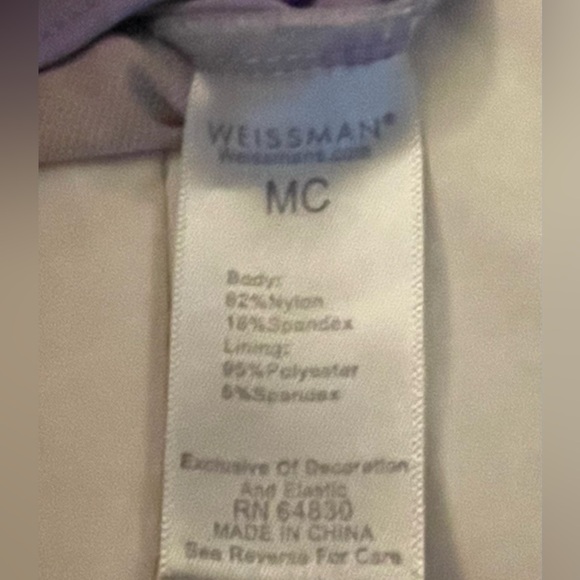 Weissman dance leotards, size 10-12. Great condition - Picture 3 of 4